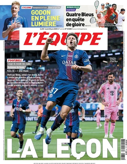 Journal L'Équipe Du 15 Mars 2022 – N°24686 – Spécial Messi Au PSG, Zverev, Monfils, Benzema Et Le Record Du Real