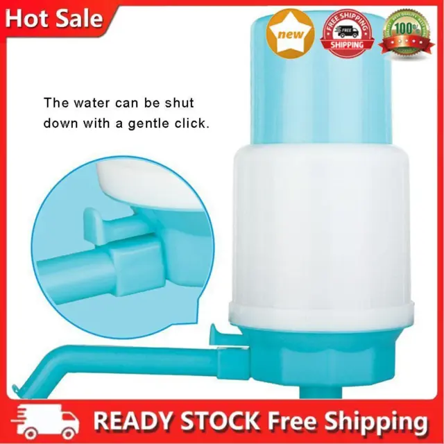 Pompa manuale per bottiglie erogatore manuale acqua pressurizzata strumento da cucina (B)
