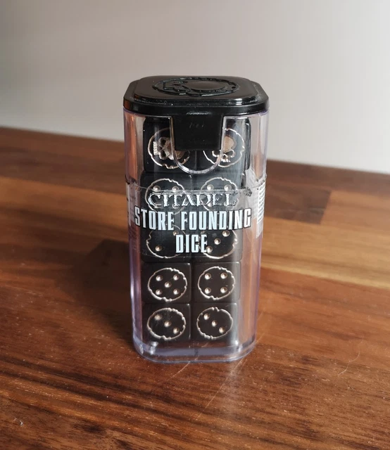 WARHAMMER - STORE Founding Dice - Super Rare Limited Edition