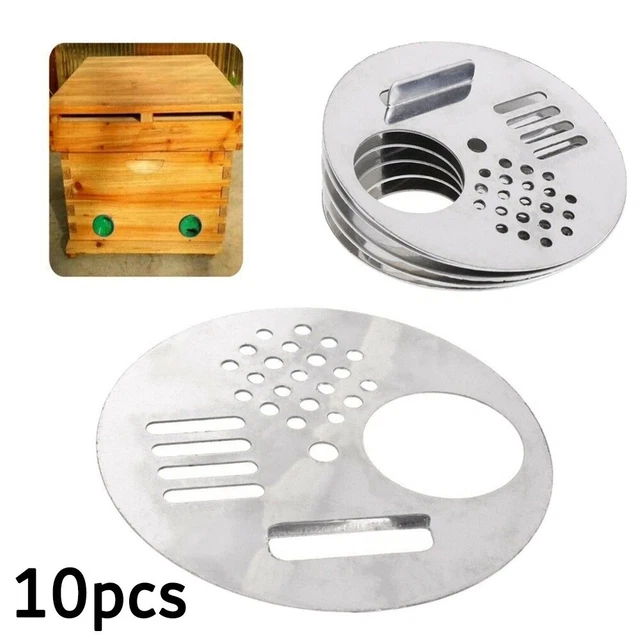 Entrée Avec Structure Alvéolée 68 Pouces Pour Abeille Apiculture Nid Argent