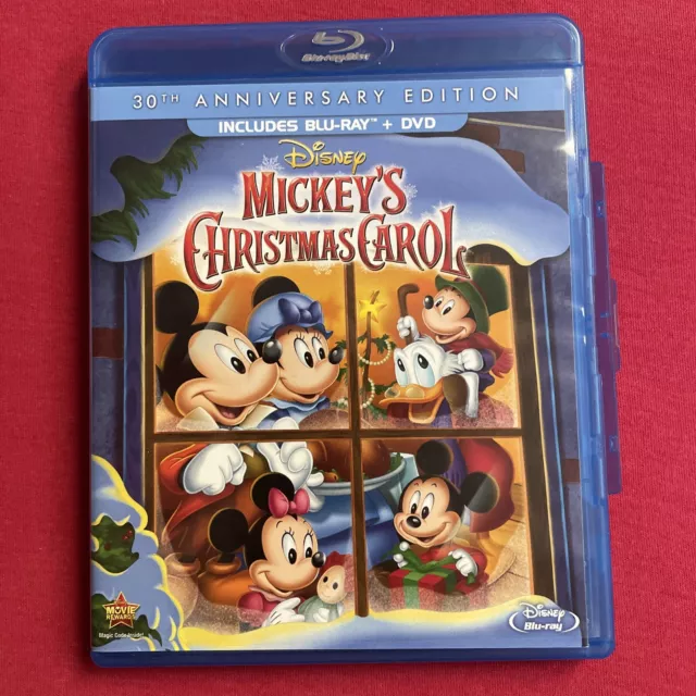 Walt Disney Mini Classics - Mickeys Christmas Carol (Blu-ray/DVD, 2013,...