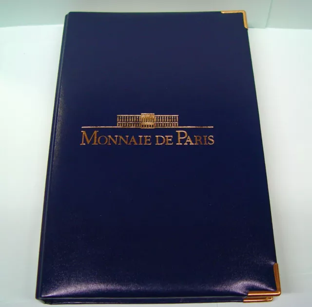 Monnaie de Paris Vth Republic Box BE 1997 Frankreich Coin Set  KMS PP 3