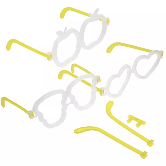 20 Sets Abs Glow Stick Glasses Making Accessories Bracelets Kit