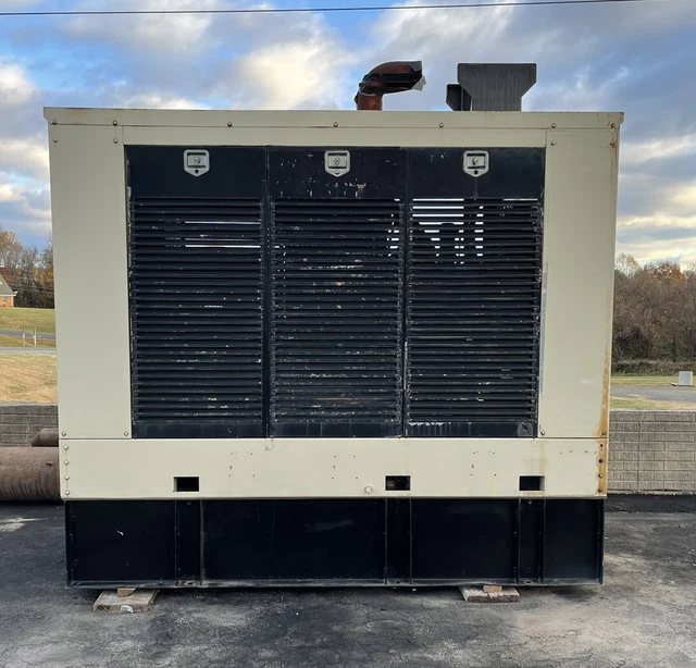 300 KW Kohler Diesel Generator and 400 Amp Transfer Switch 149 Hours! We Ship!