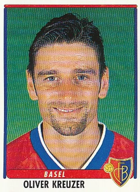 027 Oliver Kreuzer # Germany Deutschland Fc.basel Sticker Panini Football 99