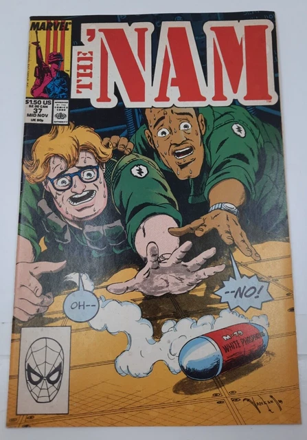 The 'Nam #37. 1989. Marvel Comics. Vietnam War / Military.