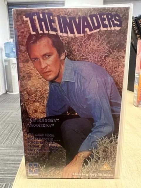 The Invaders Video Vhs Volume 3 The Innocent & Moonshot Roy Thinnes