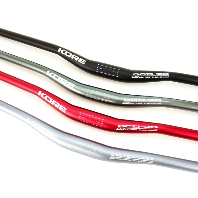 KORE OCD M35 20mm Rise 800mm Wide MTB Handlebar 35mm Alu 7050-T6 Triple Butted