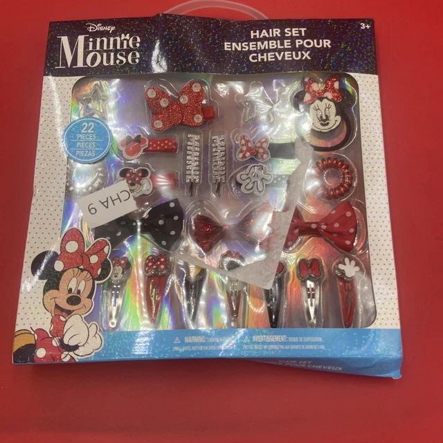 Disney Minnie Mouse - Townley Girl Hair Accessories Kit|Gift Set for Kids Gir...