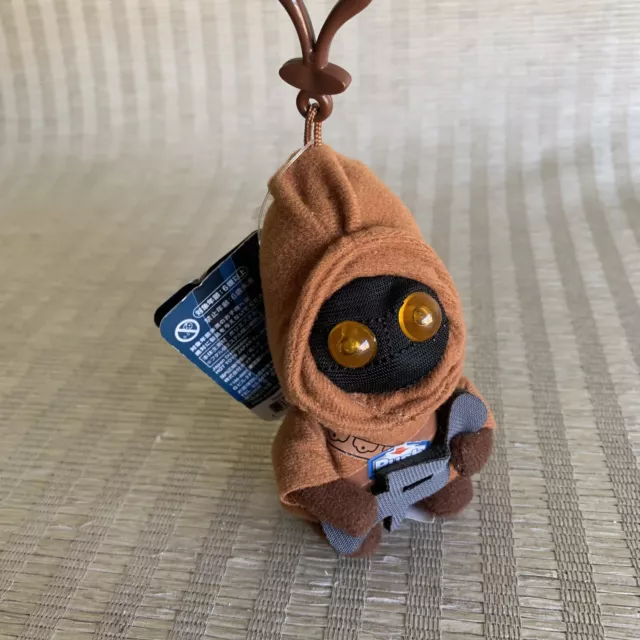 Underground Toys Star Wars Jawa Clip On Plush 5" Bag Charm Keychain Stuffed Toy