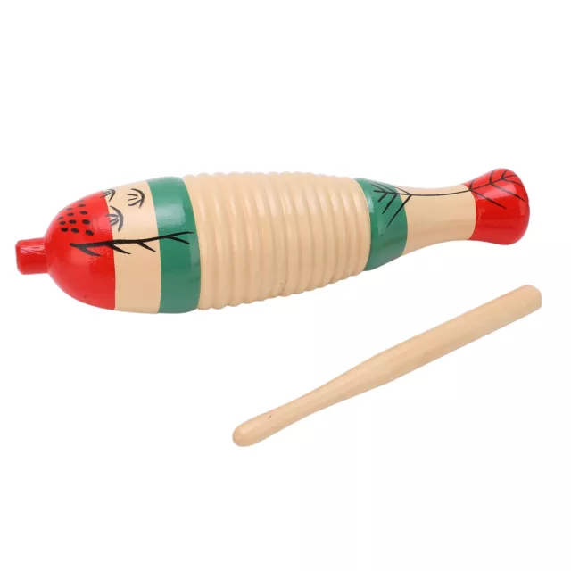 Toy Wooden Fish Drum Sticks Percussion Toy Instrument Percussion Toys For