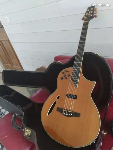 Guitare Ibanez Montage MSC 700 électro-acoustique piezo et magnétique