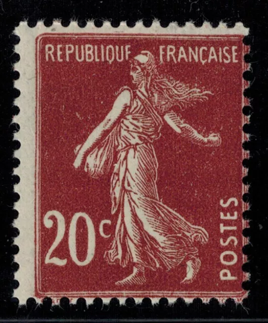 France timbre type Semeuse fond plein N° 139 Neuf ** MNH