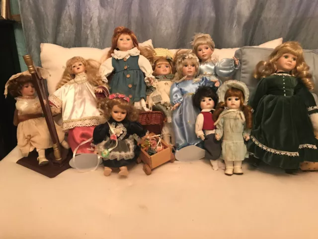 Rare Vintage Porcelain Dolls 