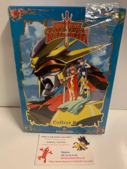 Coffret de 3 DVD Magic Knight Rayearth série TV Vol 2 IDP Edition Premium II Box