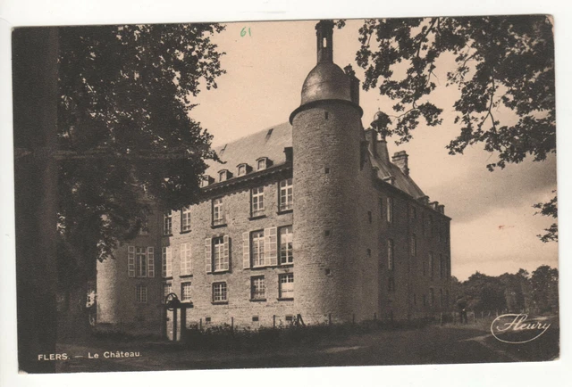 Cpa 61 - Flers - Le Château - (Orne) - Unwritten - 1 Fold