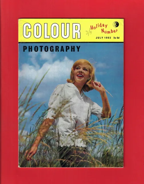 Vintage Colour Photography Magazine July 1962