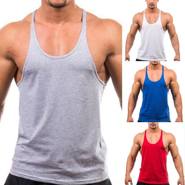 Débardeur Homme – T-shirt Sans Manches En Polyester Respirant – Coupe Mince