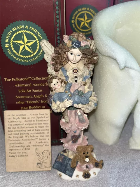 Boyds Bears & Friends Folkstone Collection 1996 Serenity - The Mother Angel