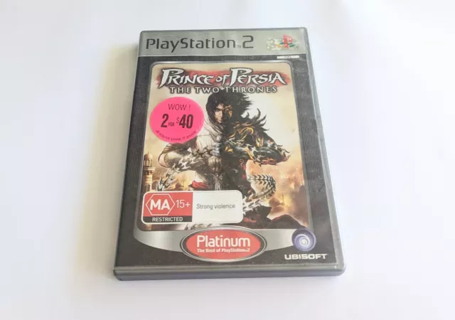 PRINCE OF PERSIA - The Two Thrones - PS2 - Playstation 2 $5.95 - PicClick AU