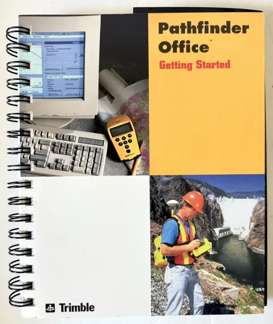 Trimble Pathfinder Office Software Set Getting Started Book GPS Mapping GIS Disk 2