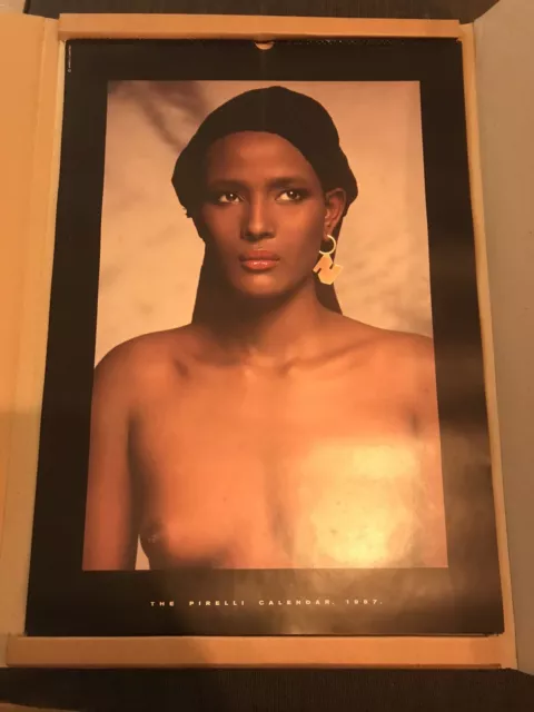 Vintage 1987 PIRELLI CALENDAR In Original Box