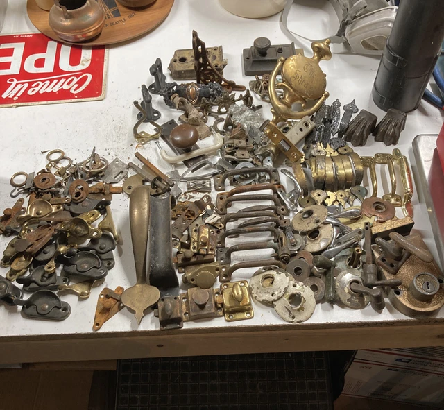 Large Lot of Vintage Hardware