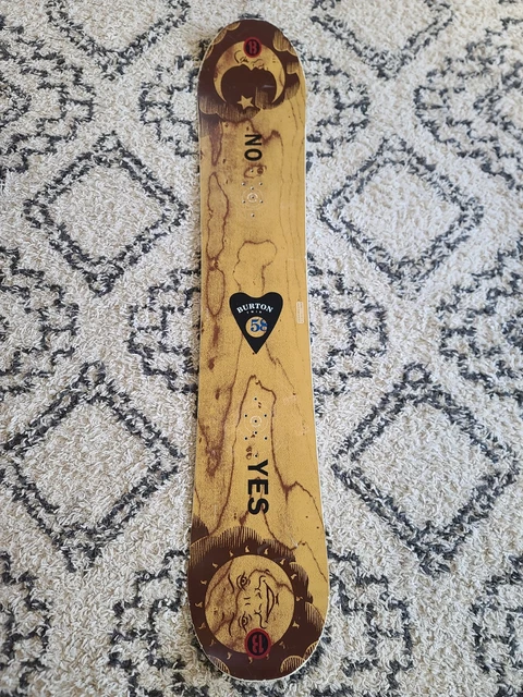 VINTAGE BURTON TWIN 58 Ouija Yes/No Snowboard 158Cm $202.50 - PicClick