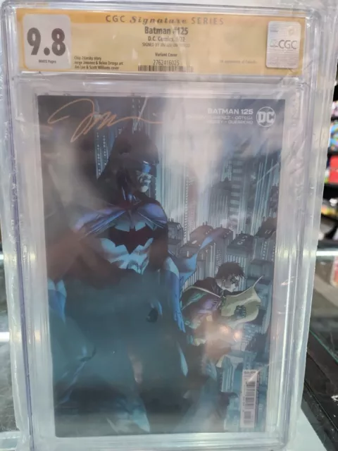 Batman #125 CGC 9.8 SS Jim Lee Signature 1st App. Failsafe