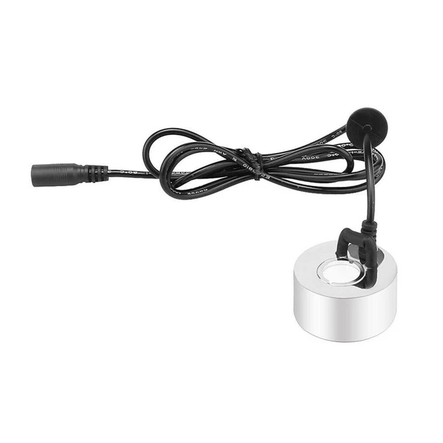 Mini Ultrasonic Mist Maker Luce Nebbia Acqua Fontana Stagno Fog-Machine