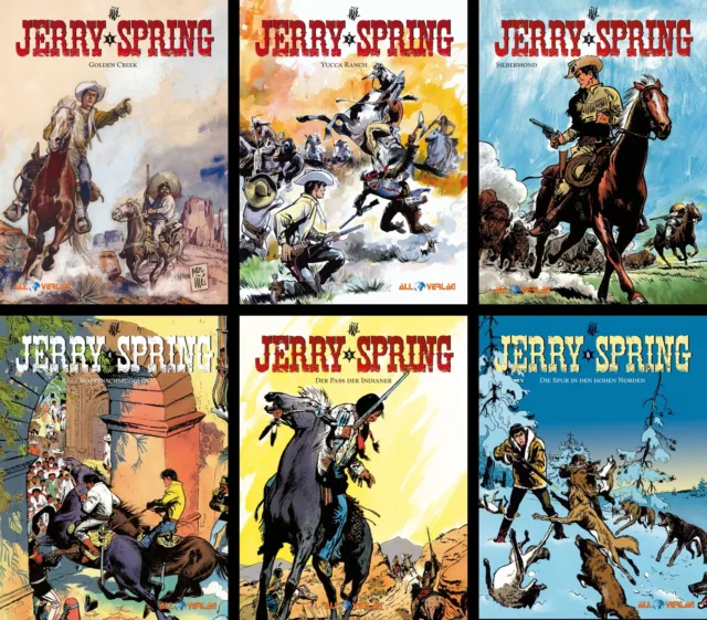 Jerry Spring  ab Band  1 zur Auswahl  All Verlag  Neuware