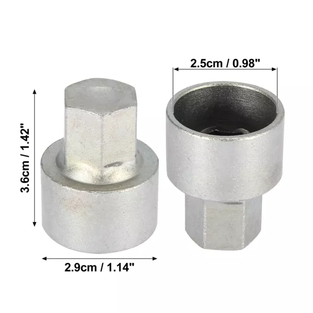 Pack of 1 For BMW 3 5 7 Series Car Wheel Lock Lug Nut Anti Theft Lug Nut Screw 3