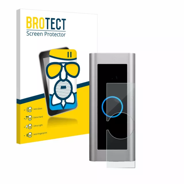 Anti Reflet Protection Ecran Verre pour Ring Video Doorbell Pro 2 Film