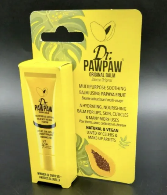 Dr. Pawpaw Original Multipurpose Balm For Lips, Skin, Cuticles & More 0.33 oz