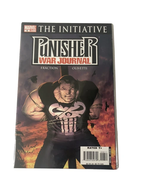 Punisher War Journal #6 Matt Fraction Ariel Olivetti Near Mint