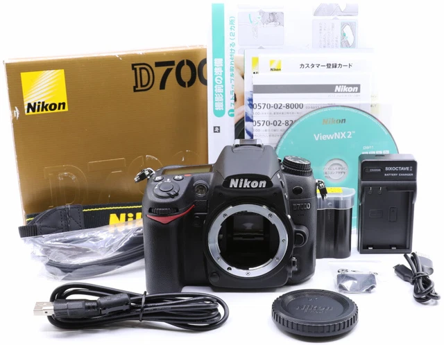 Nikon D7000 16.2 MP Digital SLR Camera Black【Shutter Count:476】Near Mint in BOX