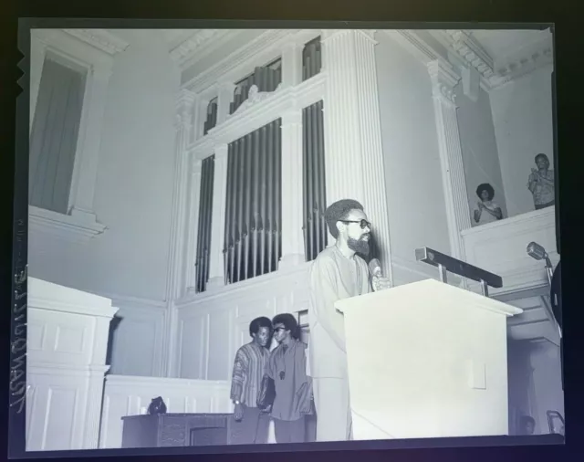 Orig. Negative African American Amiri Baraka Founder Black Arts Movement Poetry 2