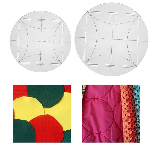 SURENHAP Modèles De Courtepointe Règles De Courtepointe En Forme De