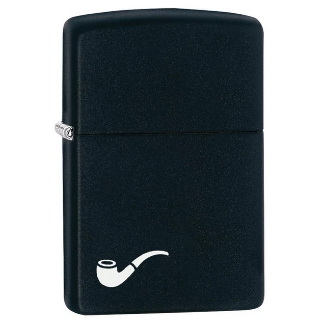 Zippo Pipe Matt Black Colour Design Windproof Flame Lighter Smoker Accessory
