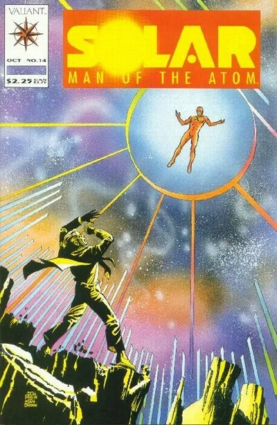 Solar Man of the Atom #14 October 1992 Valiant Comic Book (VG/FN)