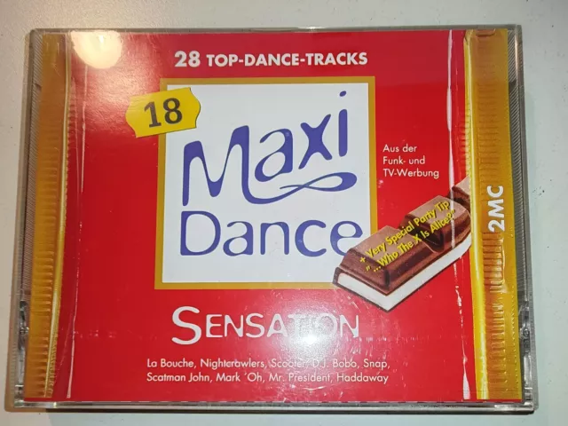 Maxi Dance Sensation 18 Musikkassetten