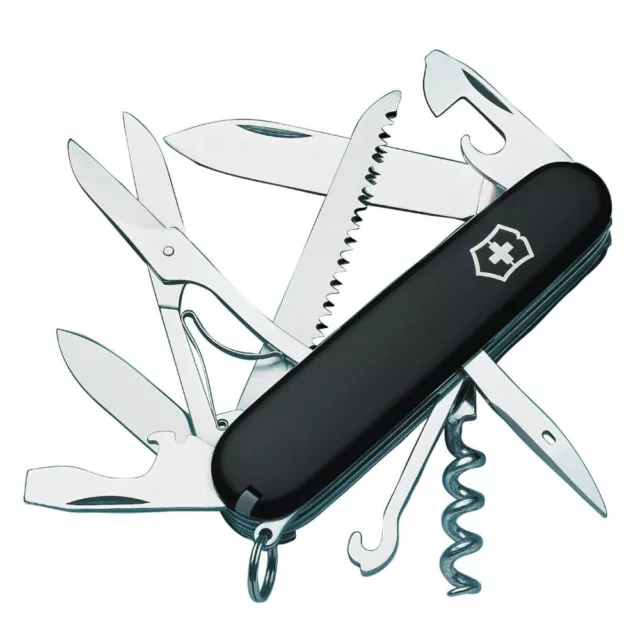 Victorinox Huntsman Black Swiss Army Knife