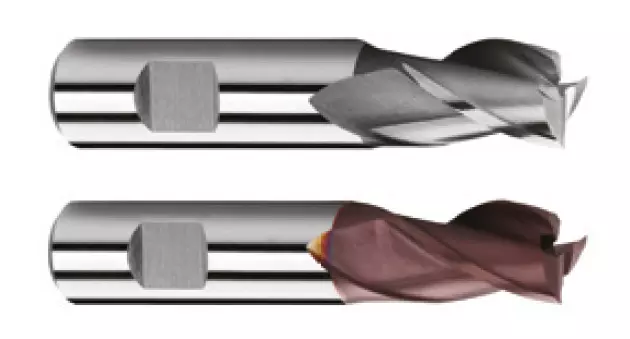 HSS-Co8 Langlochfräser DIN 327, Typ N (3-Schneider)