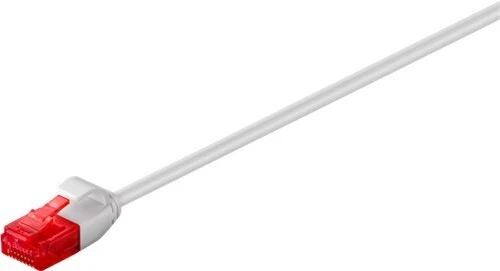 5x CAT 6, U/UTP Slim Kabel, CU, (Grau); CAT 6-0300 U/UTP SLIM GRAU 3m