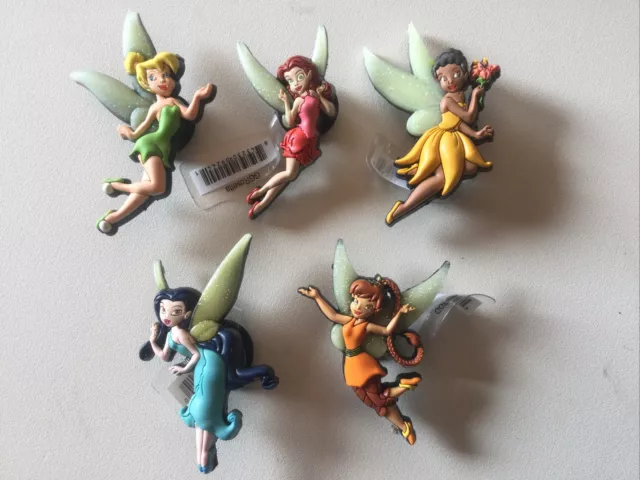 FAIRIES TINKERBELL ROSETTA Glridessa Silvermist Fawn Authentic