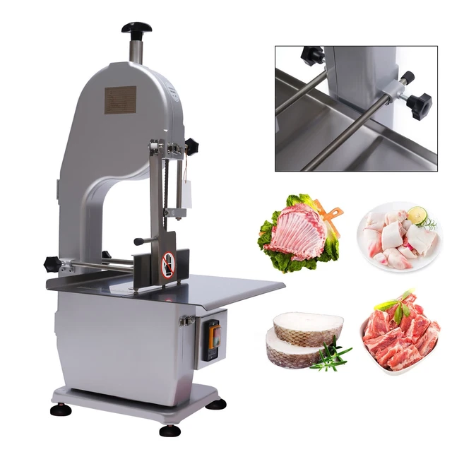 1.5KW Commercial Electric Bone Saw Machine Frozen Meat/Fish Cutting Band Cutter