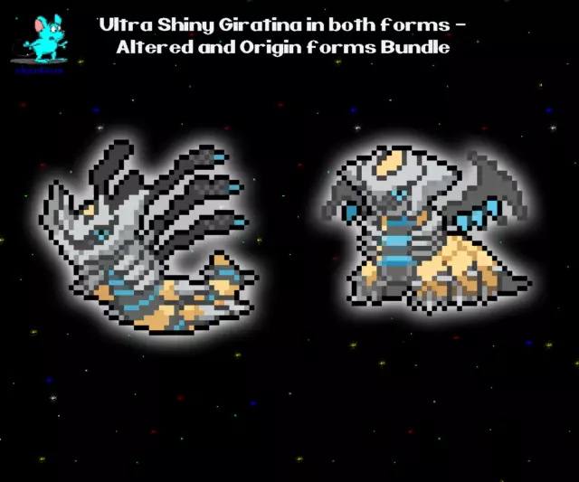 Pokemon Shiny Giratina Origin-LV40-3 Moves-Trade 20k or 1M or 30 days  friendship