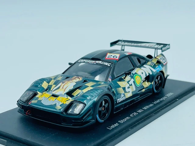 Altaya 1/43 Lister Storm 1993 Noire, Voiture Miniature Diecast, Neuve