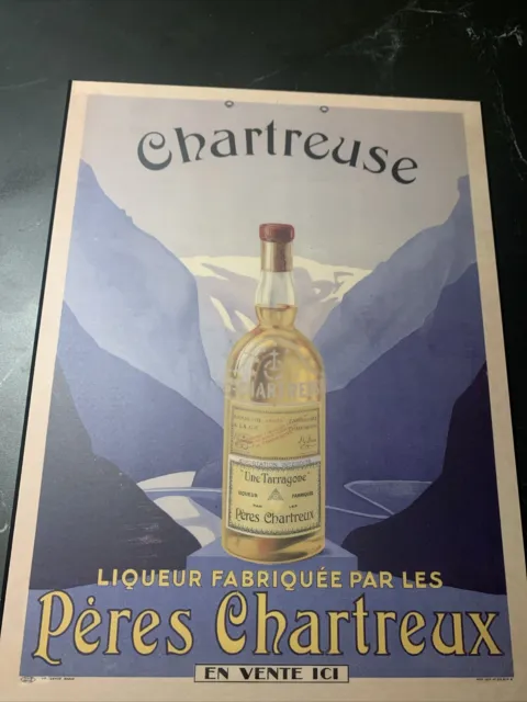 Chartreuse Une Tarragone Tableau Édition Limitée