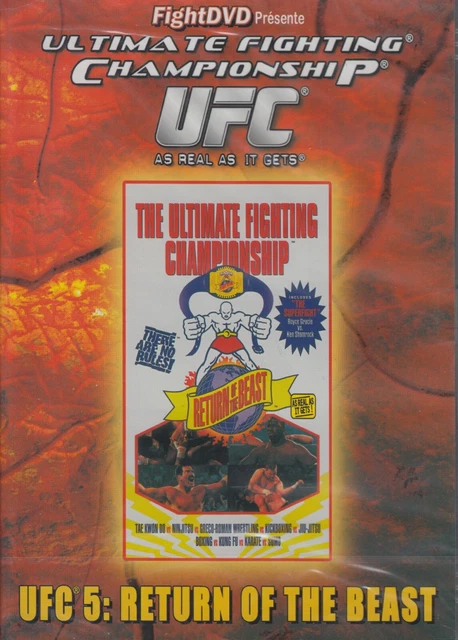 ULTIMATE FIGHTING CHAMPIONSHIP UFC 5 avec Royce Gracie, Ken Shamrock